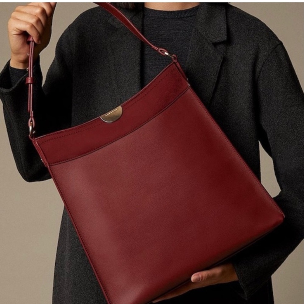 Love & Lore Spencer Hobo  Burgundy  Shoulder Bag